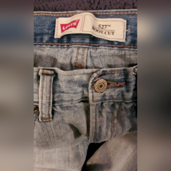 Levis 527 Bootcut Jeans, boys Size 16 - Picture 5 of 6